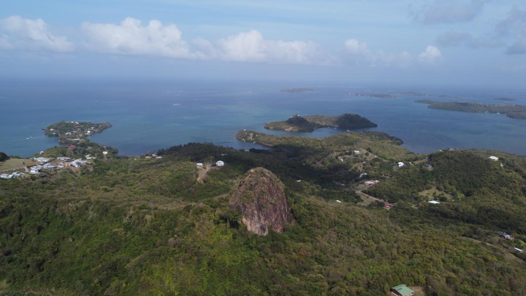 Le littoral du François et le Rocher Leclerc