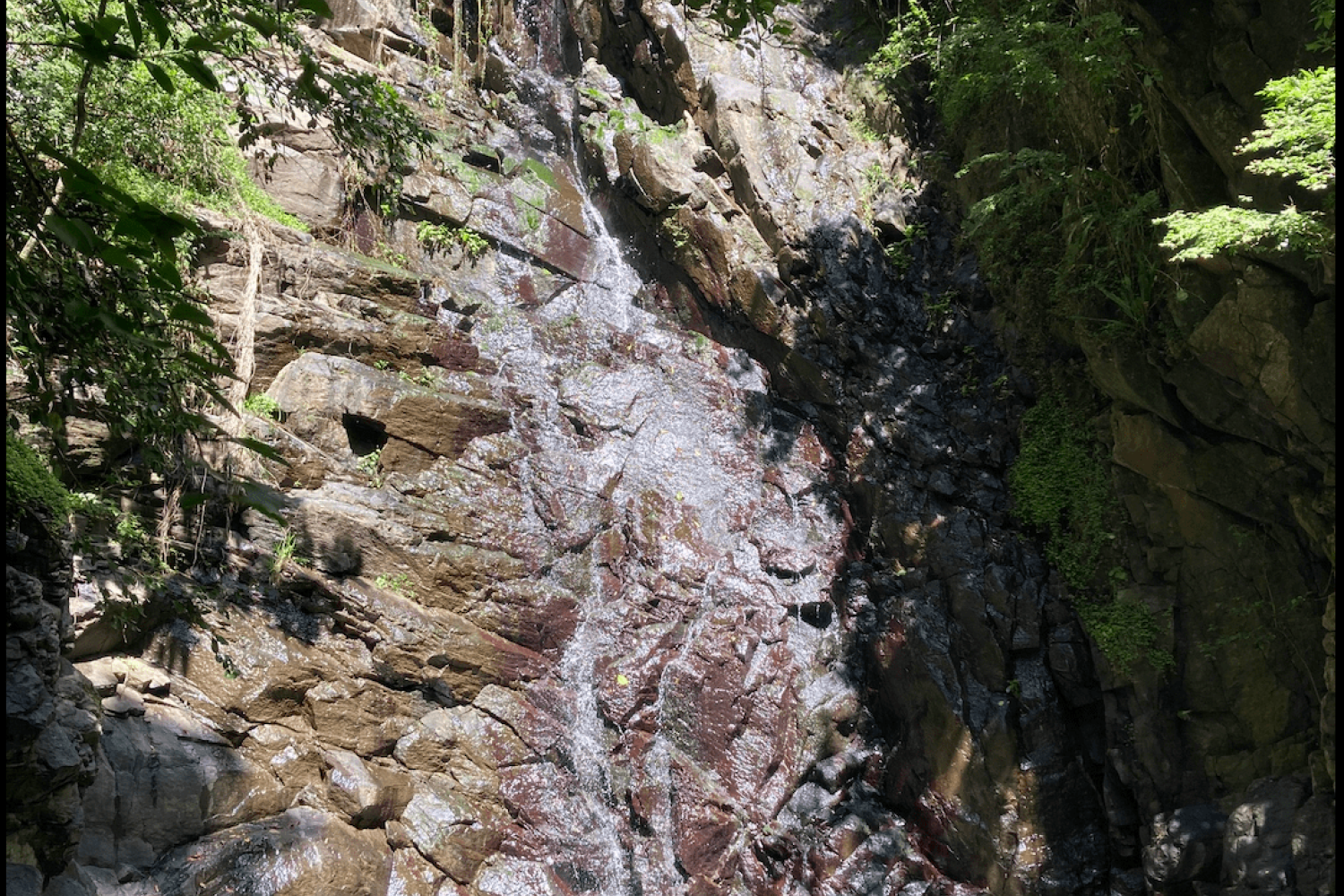 La cascade de la ravine Roussel