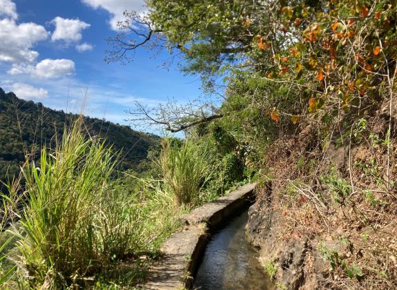 Le canal de Beauregard ou "Canal des esclaves"